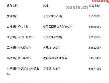 沈阳市信用卡中心地址及联系方法全览