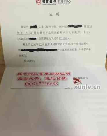 招行还款证明怎么开： 开具流程及模板详解